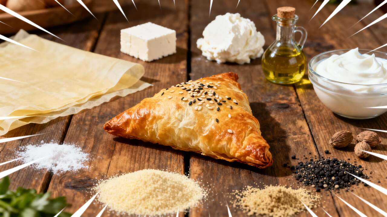 Tiropita croccante: scopri la ricetta deliziosa dello street food greco