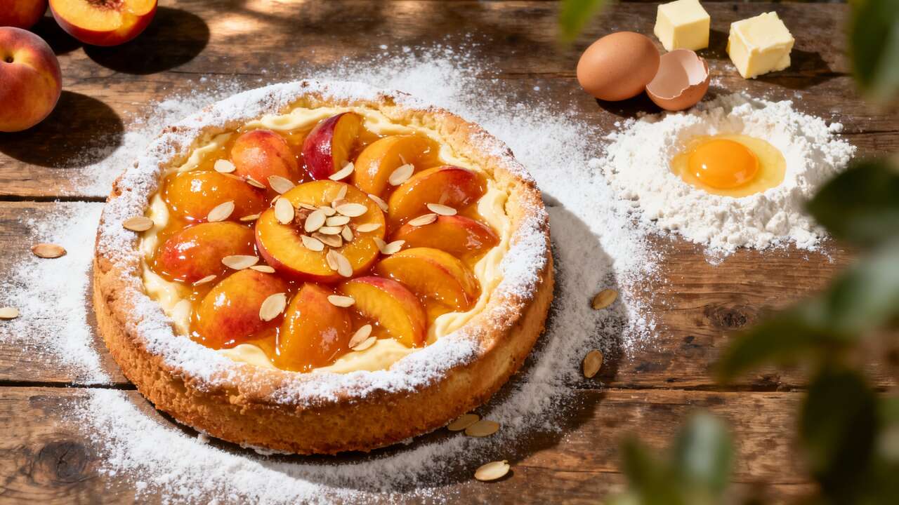 Torta della nonna in versione estiva: una delizia irresistibile senza limone