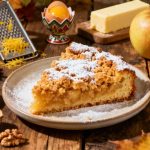 Sbriciolata autunnale con mele e noci: ricetta deliziosa e profumata