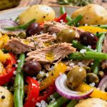 Ricetta Salutare: insalata di Fagiolini, peperoni e Patate Gustosa