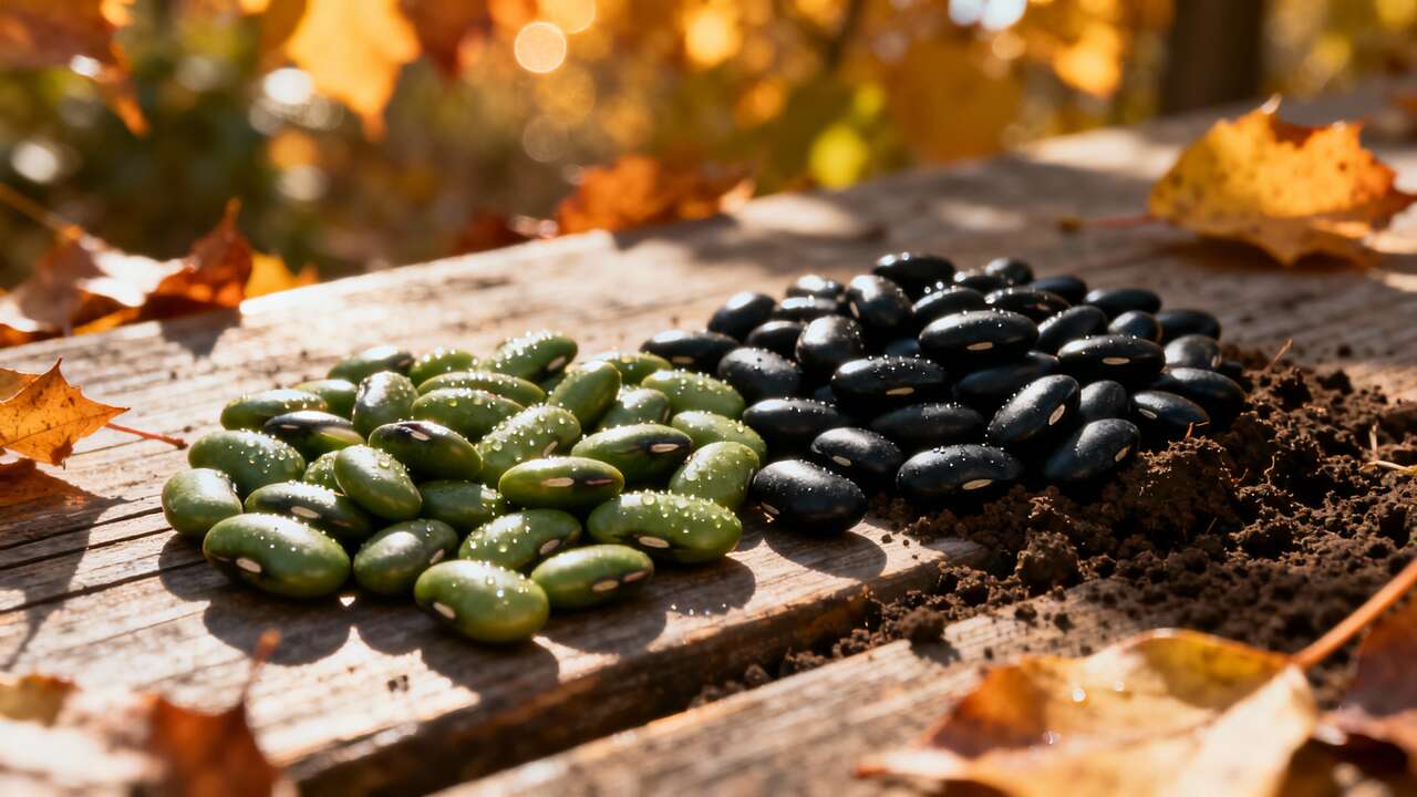 Seme 2 varietà di fagioli veloci e gustose per l'autunno