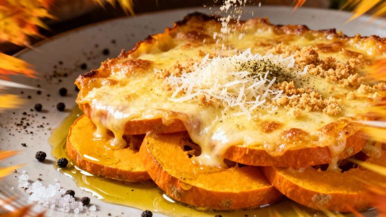Gratin di zucca con 5 ingredienti: il piatto autunnale imperdibile