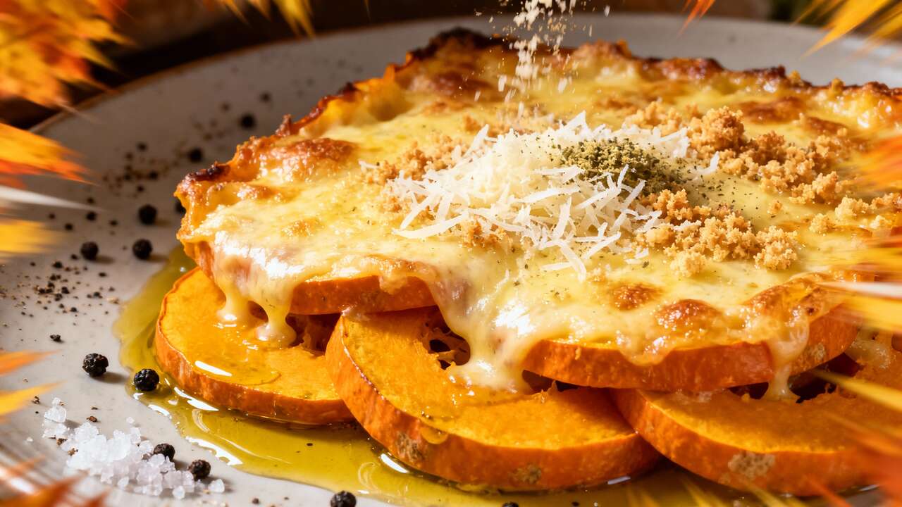 Gratin di zucca con 5 ingredienti: il piatto autunnale imperdibile