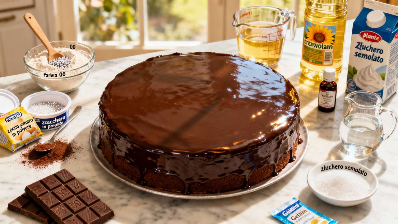 Glassa al Cioccolato Perfetta: trucchi e consigli per una torta impeccabile