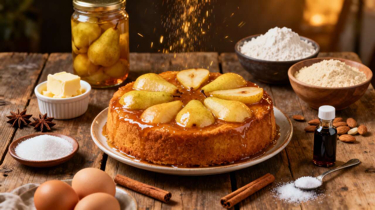 Pere e dolci autunnali: torta rovesciata perfetta per la famiglia