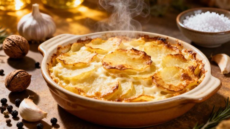 Gratin dauphinois cremoso: pronto in 15 minuti di preparazione