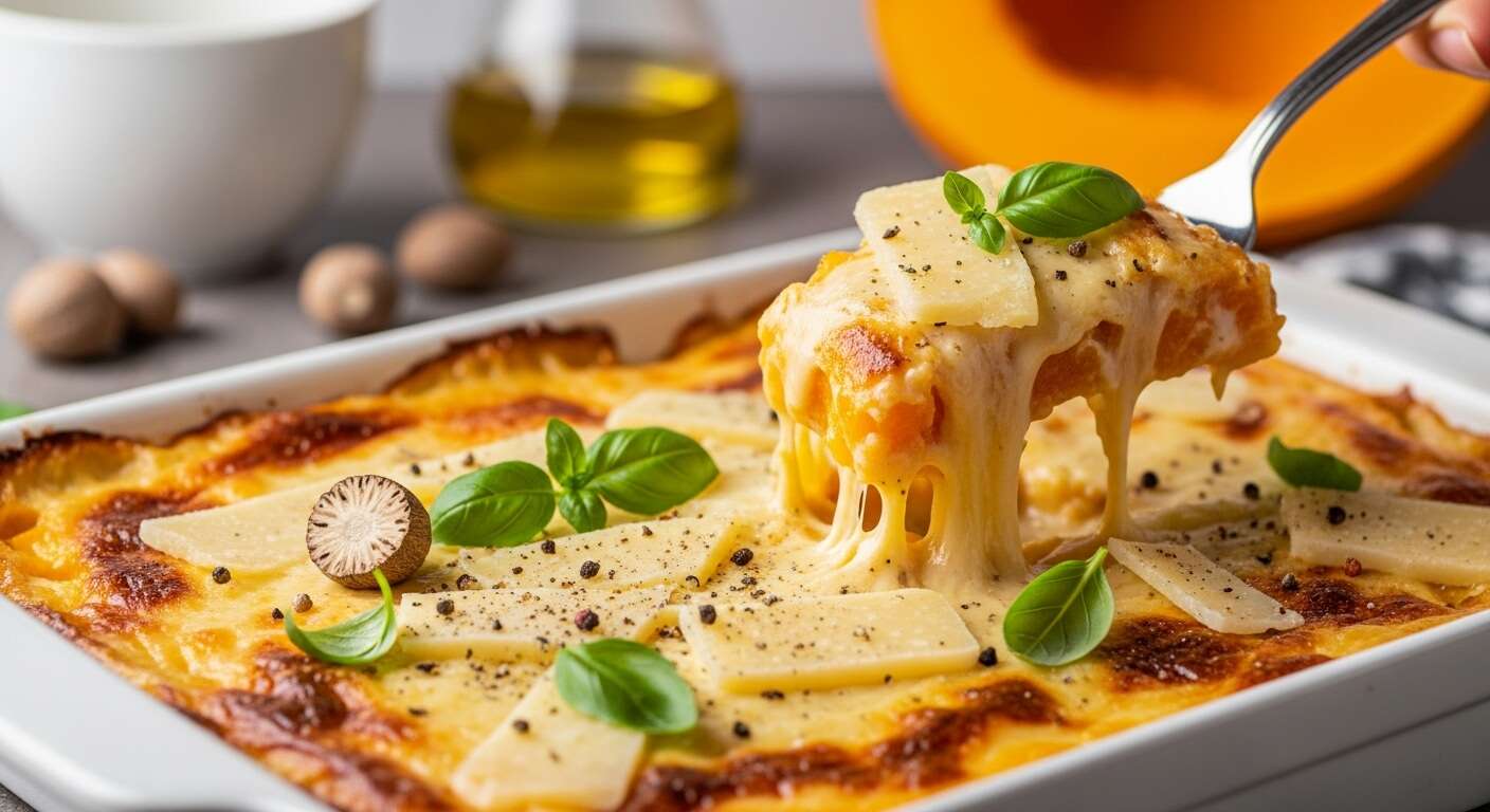Gratin di zucca cremoso: ricetta facile con 5 ingredienti