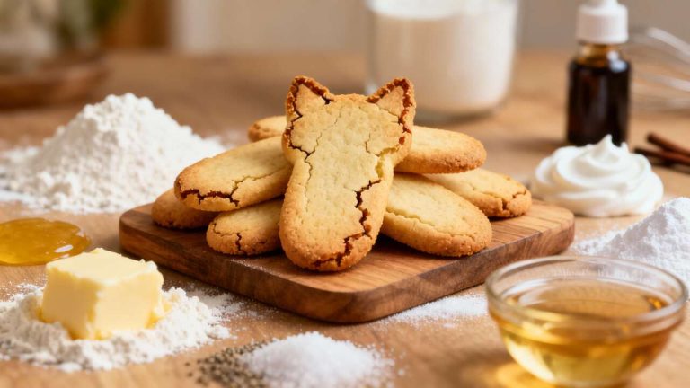 Una ricetta d’infanzia facile e veloce: questi biscotti “lingue di gatto” croccano ad ogni morso