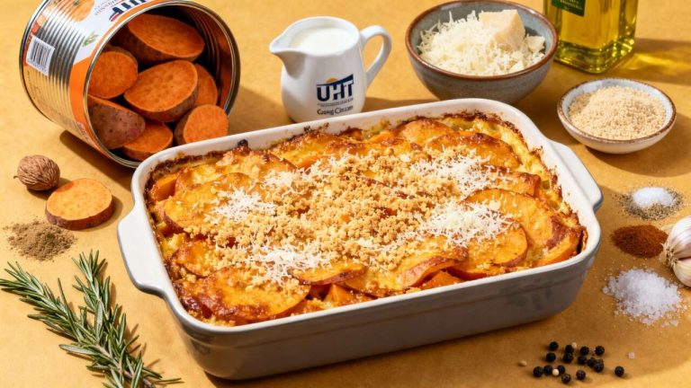 Questo gratin di patate dolci conquista tutta la famiglia (ricetta sorpresa)
