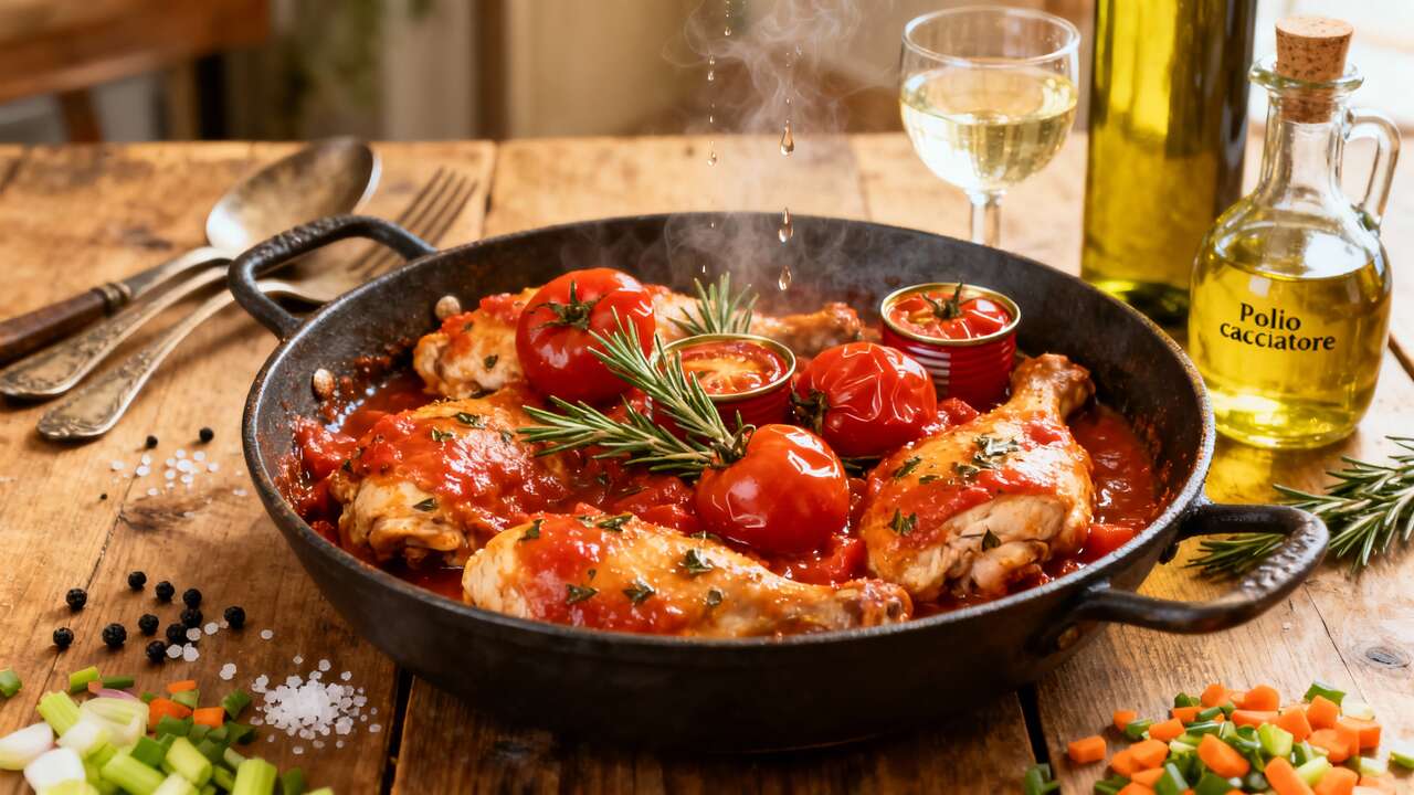 Pollo cacciatore: la ricetta classica, economica e deliziosa