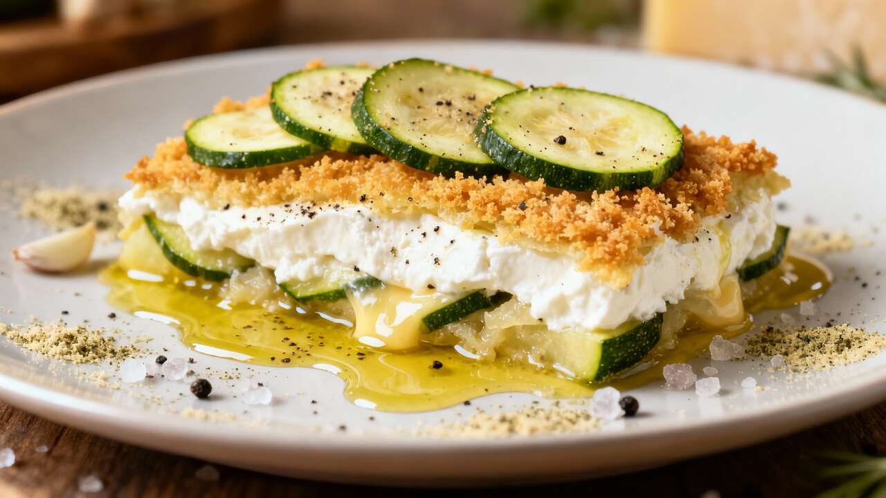 «Ho sostituito la panna con questo ingrediente»: il mio gratin di zucchine fa furore