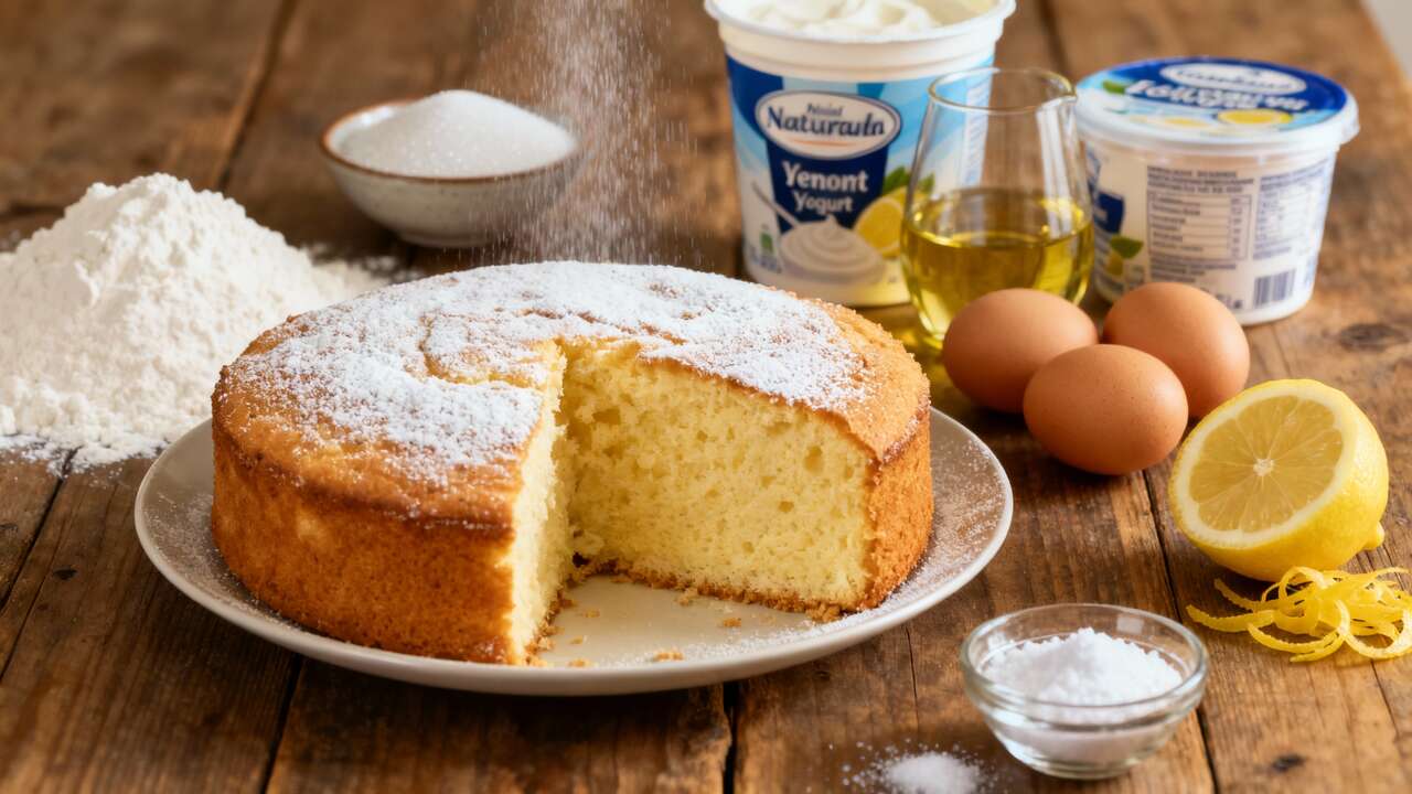 Morbidissimo e profumato: questo dolce allo yogurt e limone profuma tutta la casa