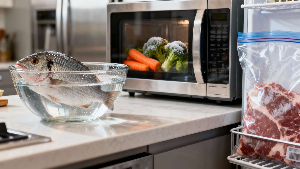 Come scongelare bene gli alimenti? I gesti sicuri per una cucina senza stress!