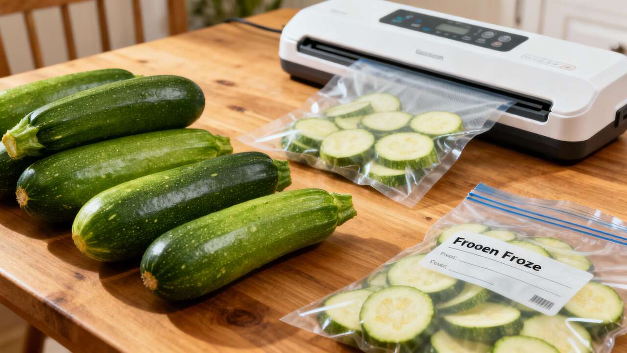 Congelare le zucchine: ecco cosa non devi mai fare