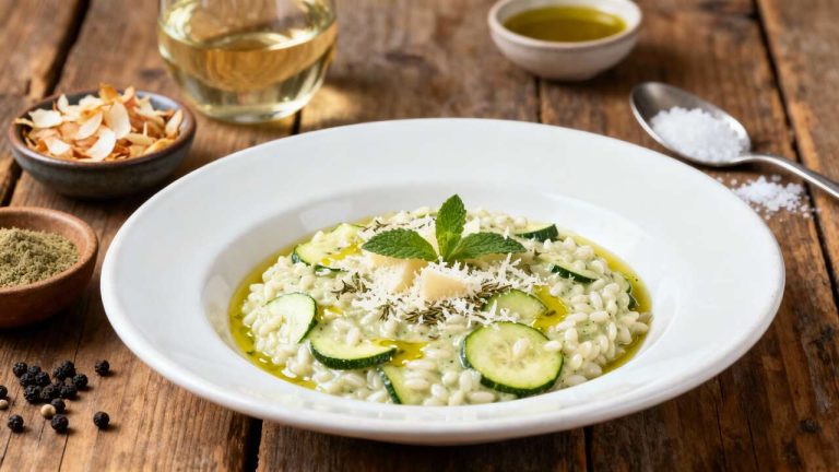«Cremoso, fondente, profumato»: questo risotto alle zucchine fa impazzire l’Italia