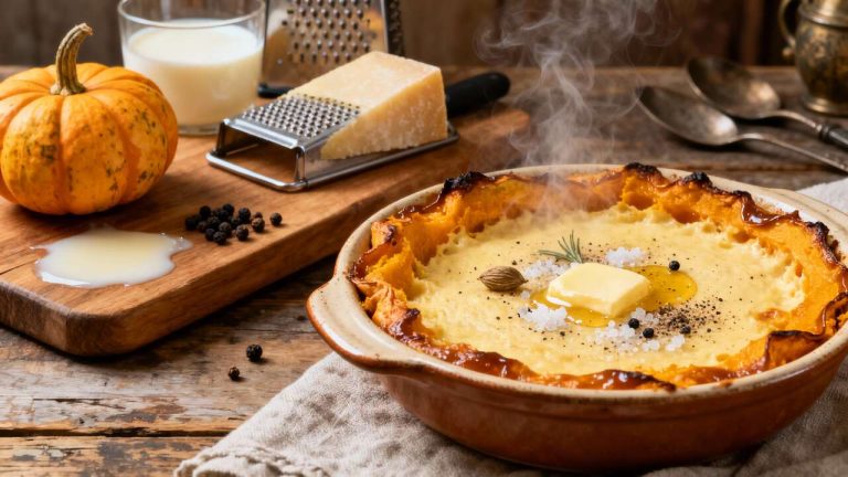 «Ho scoperto il segreto»: 3 ingredienti per un gratin di zucca cremosissimo