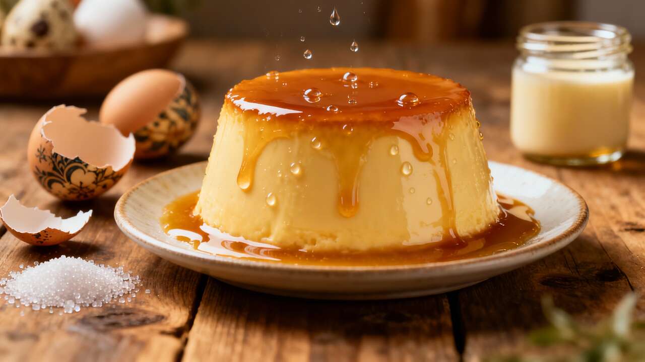 Flan della nonna: la mia ricetta infallibile con solo 3 ingredienti