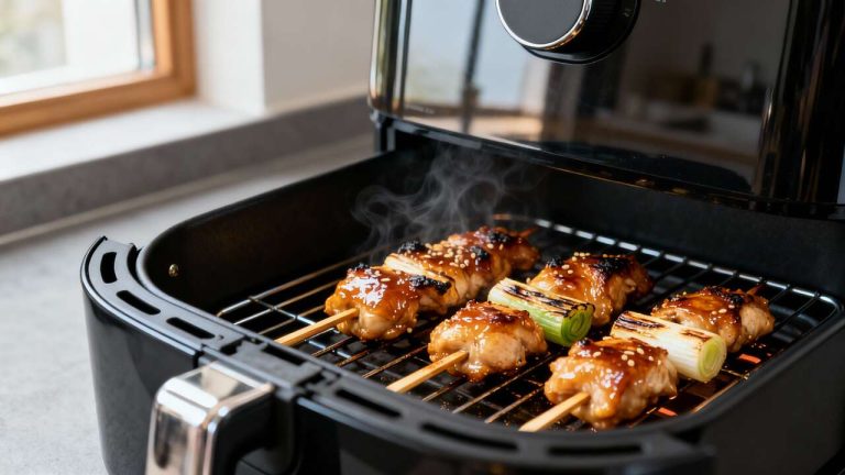 Barbecue di nuova generazione: yakitori senza fumo con l’Airfryer