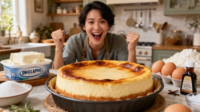 Cheesecake basco: la ricetta facile che tutti sbagliano (ecco perché)