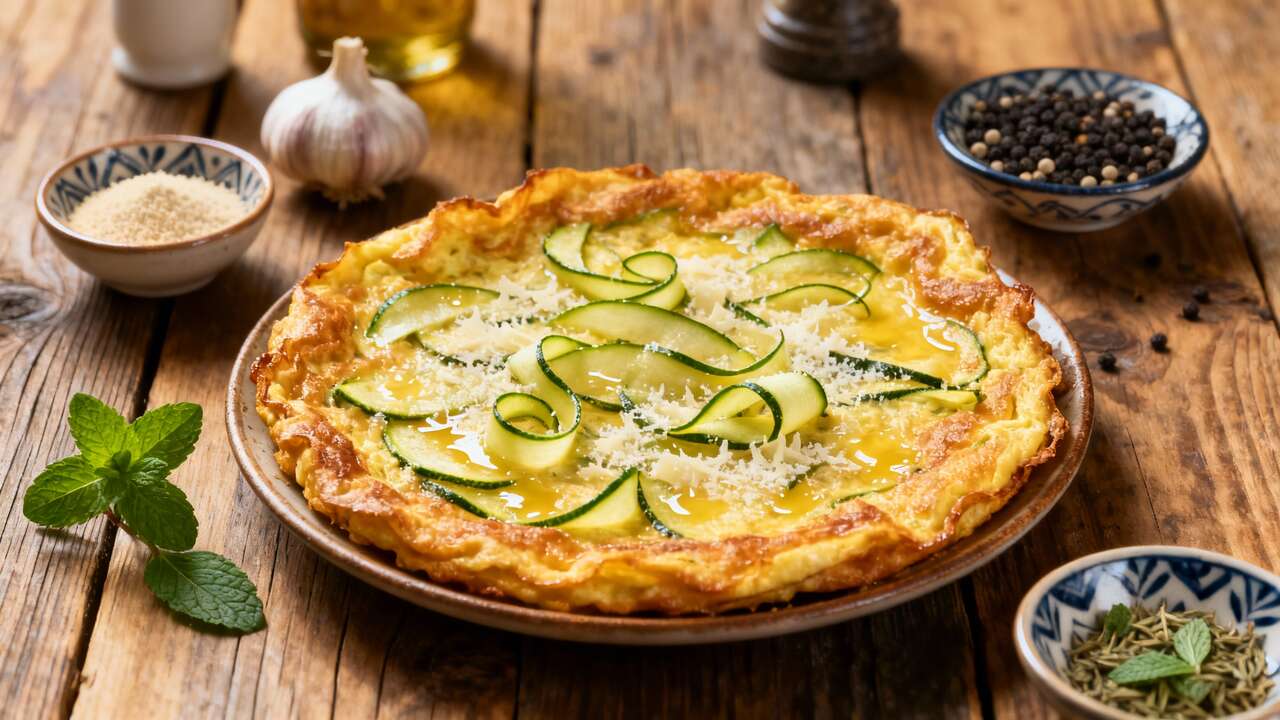 Zucchine dimenticate? Questa frittata veloce ti salva in 15 minuti!