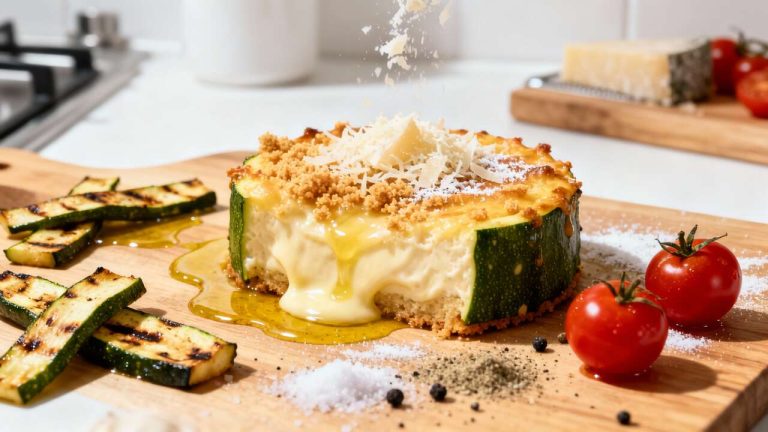 Cena veloce: flan di zucchine, pomodorini e formaggio per deliziare tutti
