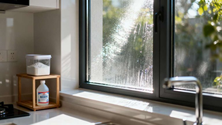 Addio aloni sui vetri: l’ingrediente da cucina che li fa brillare come nuovi