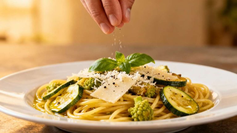Spaghetti alla Nerano: la ricetta italiana con zucchine che sorprende sempre