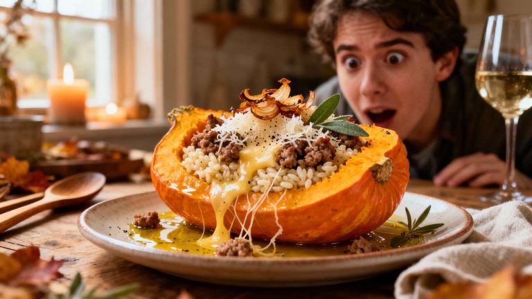 Zucca ripiena: la ricetta perfetta per tutta la famiglia in autunno