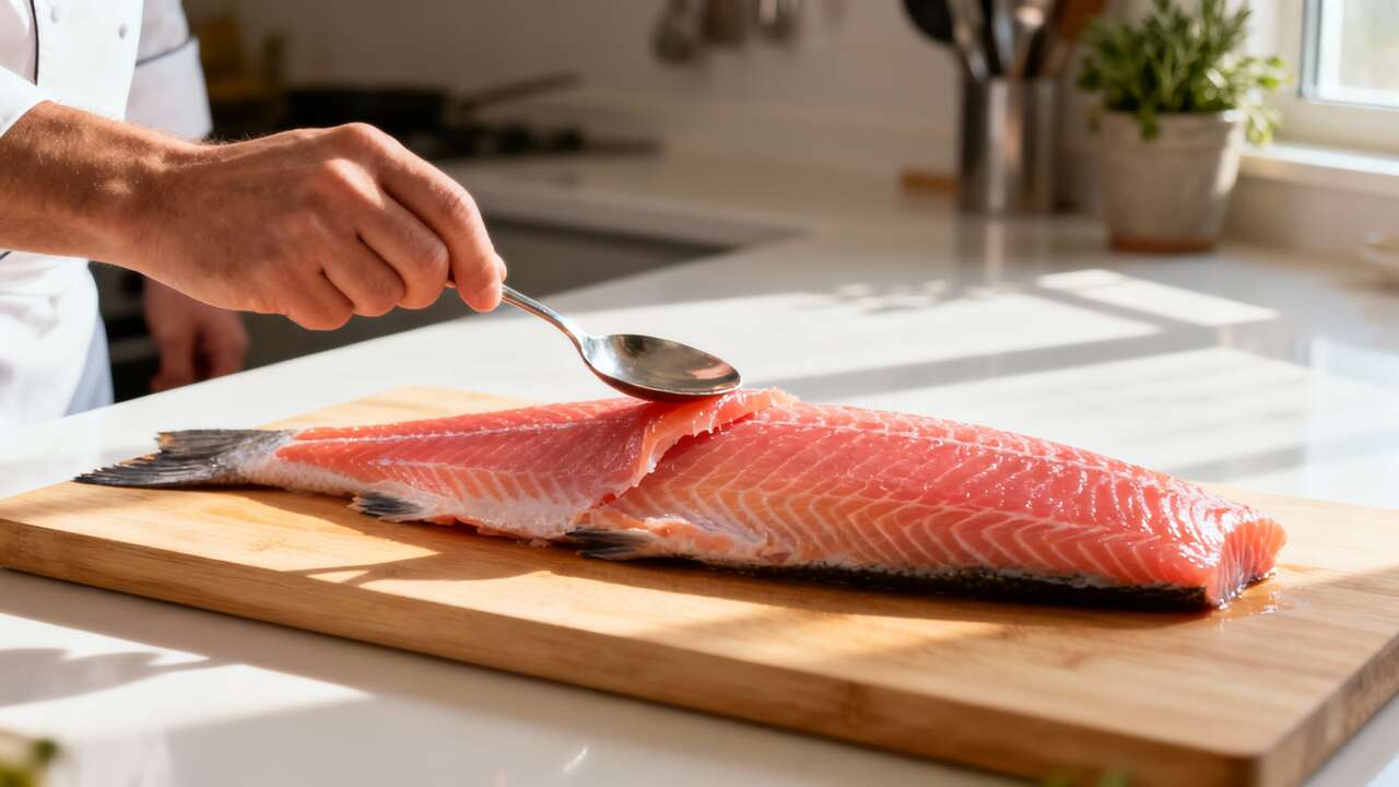 Dimentica il coltello: ecco il metodo per togliere la pelle al salmone senza sprechi