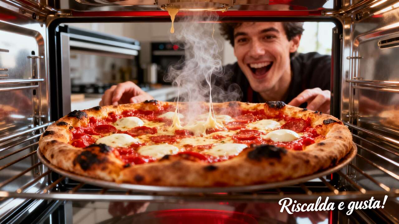 Come riscaldare la pizza in forno per mantenere la crosta croccante come al ristorante