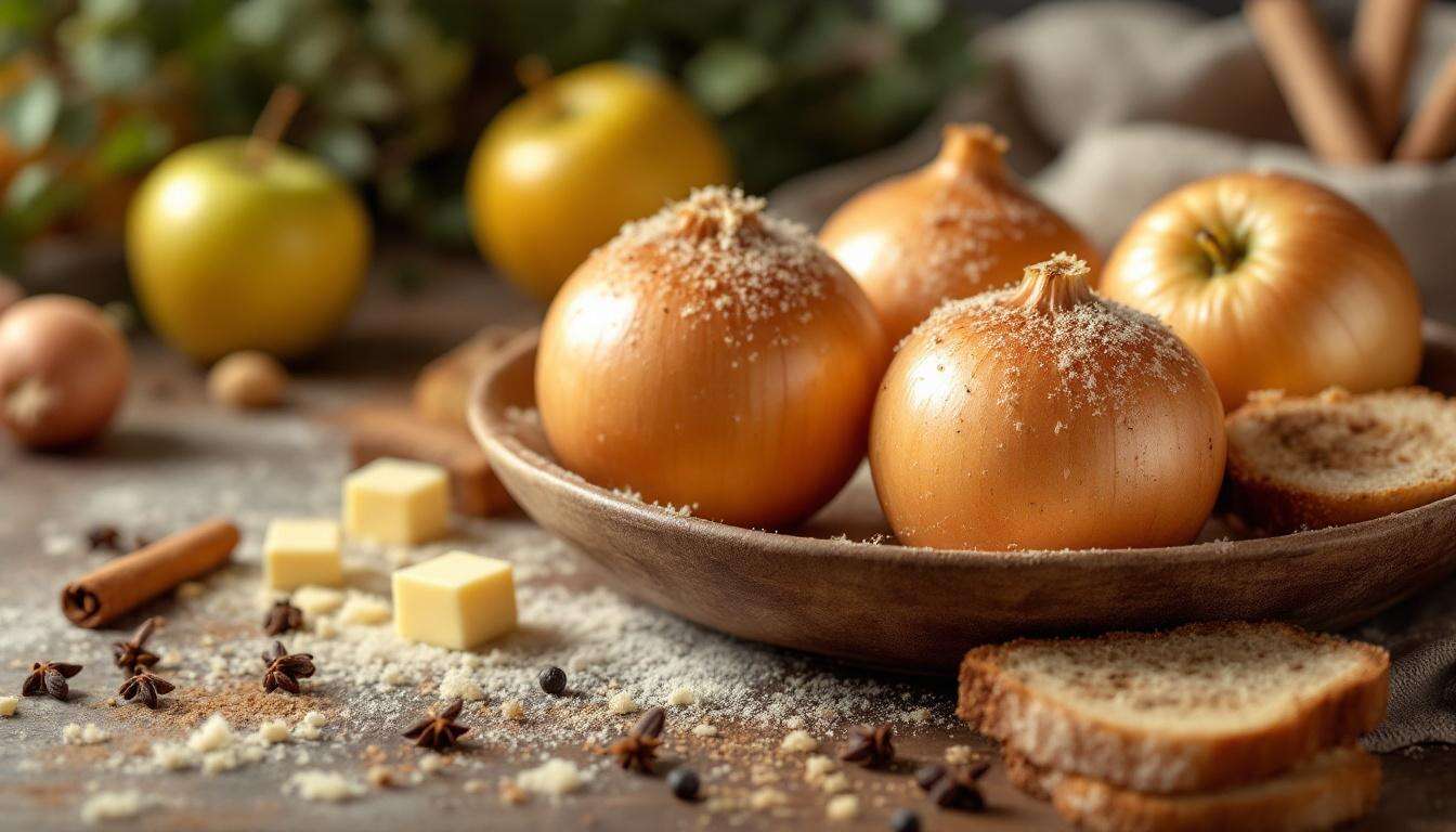 Antica ricetta di mele dorate e cipolle in brodo: il ritorno di un piatto della tradizione