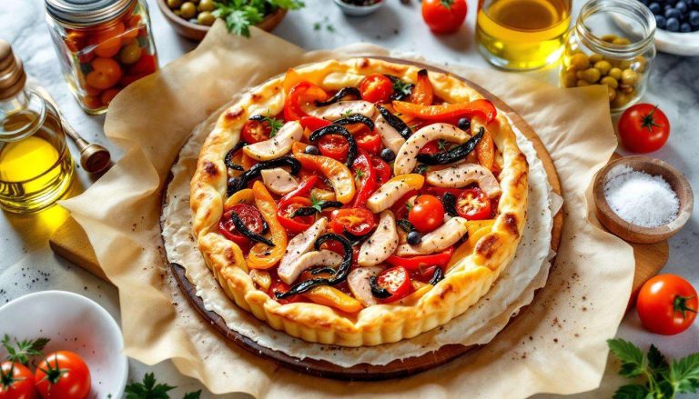 Ricetta semplice: torta salata con peperoni e tonno adatta a ogni occasione